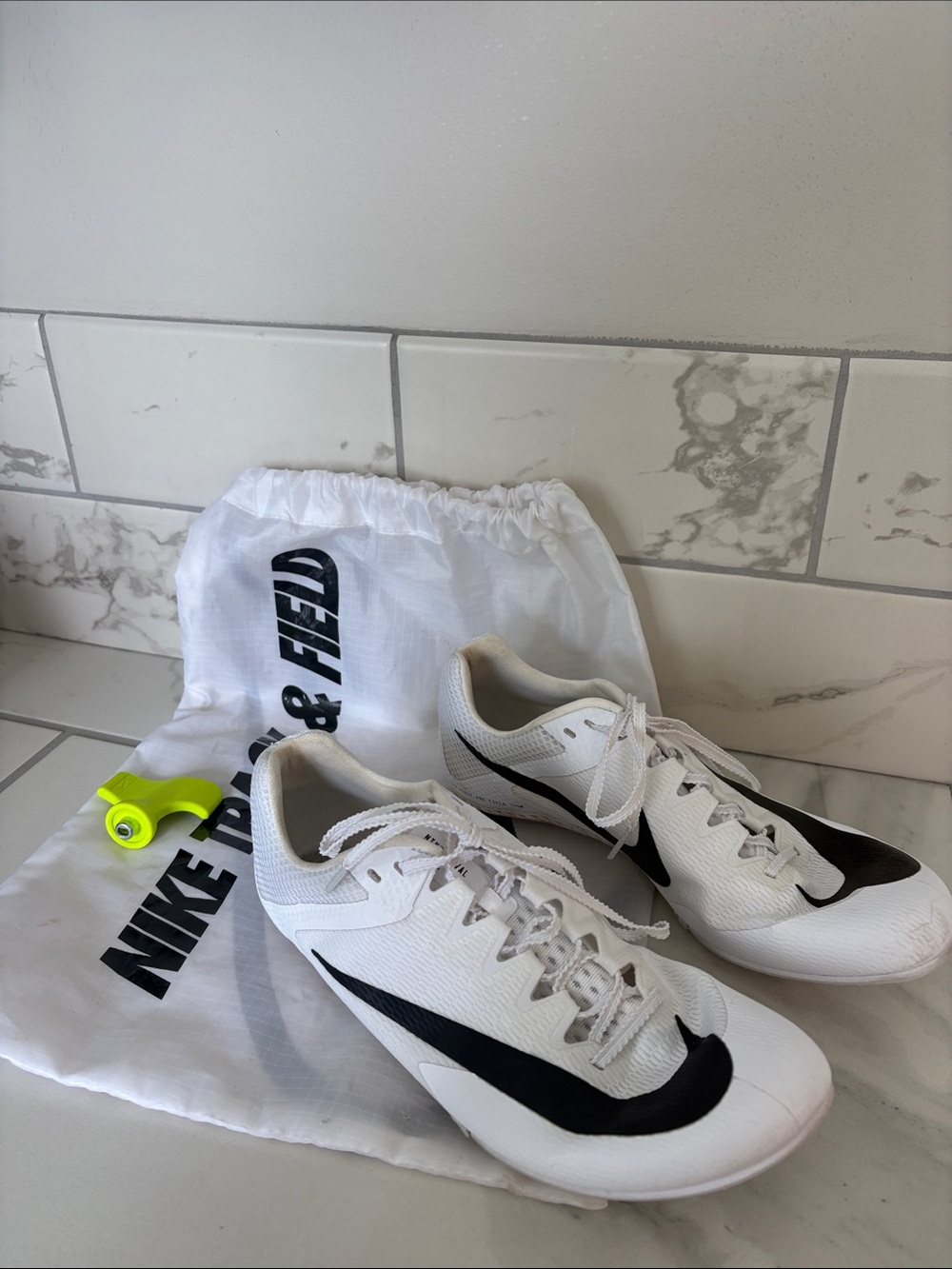Nike Zoom Rival Sprint Spike M8/W9.5 with Key & Bag - no spikes included